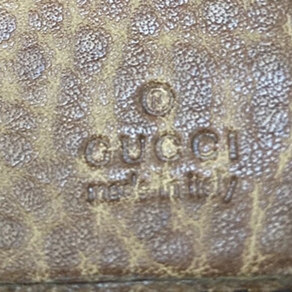 GUCCI Logo GG Pattern Long Wallet Canvas Leather Brown SHW 68EF217 - Picture 11 of 16